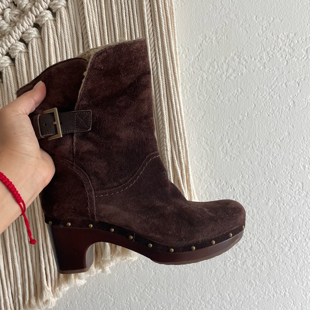 UGG Booties wooden heel - Picture 4 of 7